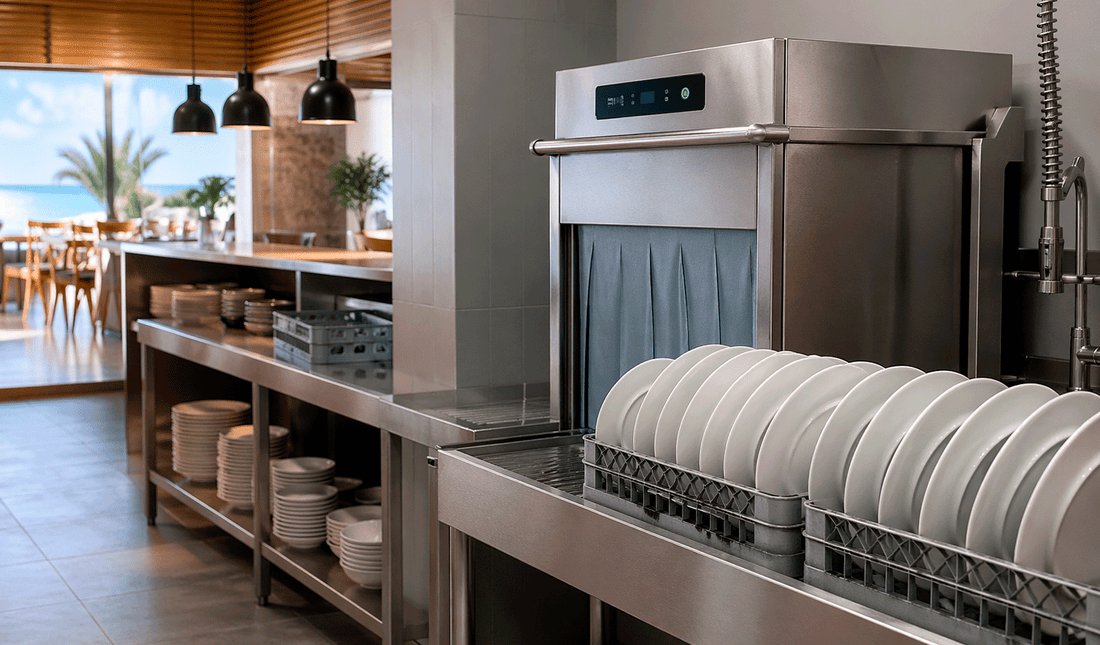 ¿Cómo evitar retrasos en cocina durante verano con un lavaplatos industrial eficiente?