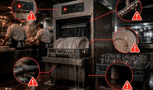 5 señales de que tu lavaplatos industrial no aguantará la temporada alta